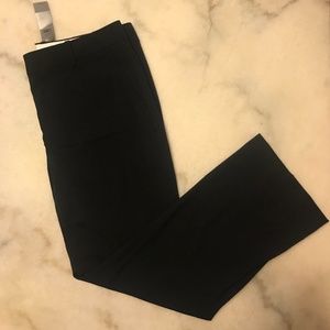 Ann Taylor Straight Leg Suit Pant in Navy